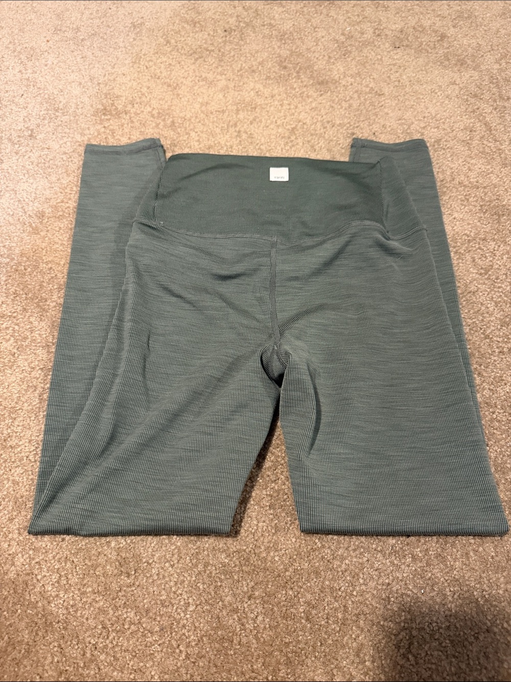 Vuori High-Waist jungle green Leggings - Picture 2 of 4